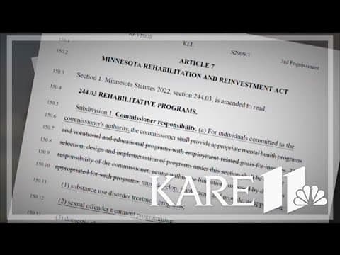 Rehabilitation, early release for inmates as part of public safety bill