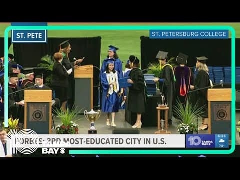 St. Pete considered one of the most educated cities in the country, Forbes says