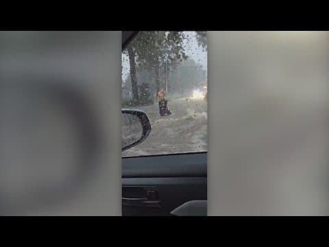 Flooding in San Antonio floats cars, reaches waist high