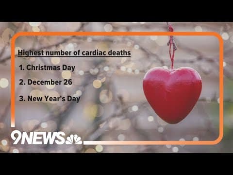 Holiday season has highest number of heart attacks