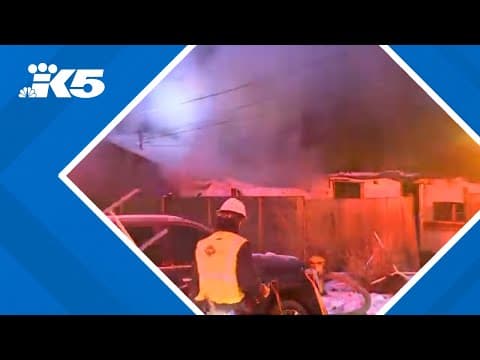 BREAKING: Woman in critical condition after being rescued from Seattle house fire