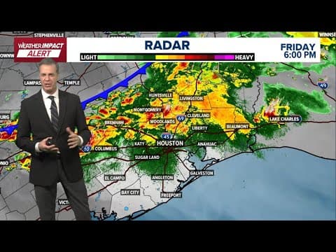 Live: Updates on storms around the Houston area