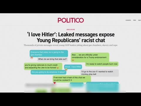 Leaked messages expose Young Republicans' racist group chat