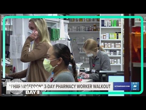 Thousands of pharmacy workers threaten walkout during 3-day 'Pharmageddon'