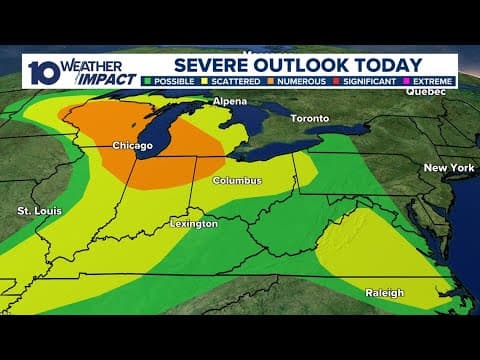 LIVE RADAR: Storms expected to move through central Ohio