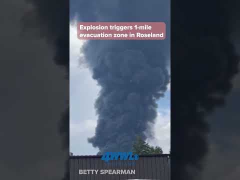 Raw video: Explosion at plant in Roseland Louisiana