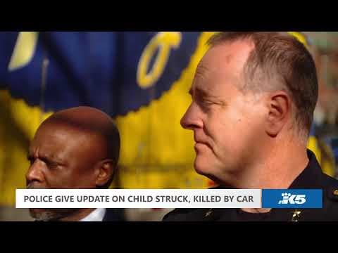 Police give update on child struck, killed by car