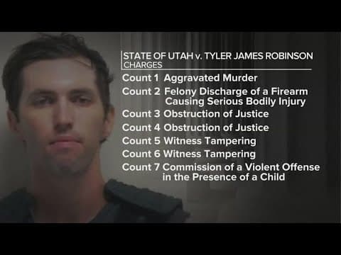 Suspect in Kirk killing charged with aggravated murder, prosecutor says DNA found on gun trigger