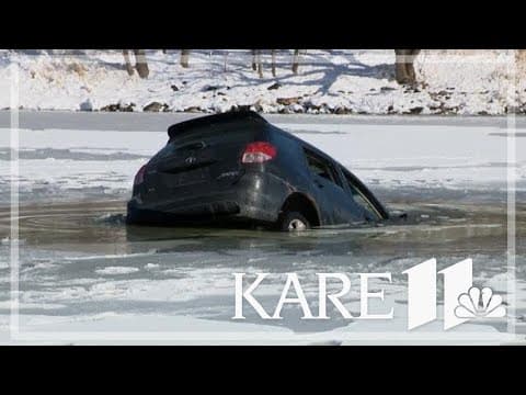 What to do if your car goes through the ice