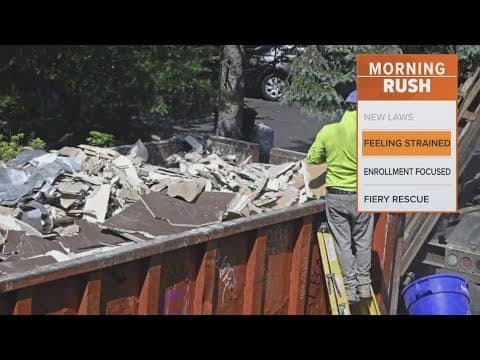 Protestors oppose Trump's policies on law enforcement and their impact on labor