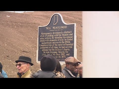 Historical marker honors Indy jazz guitarist Wes Montgomery