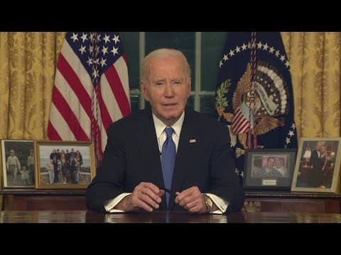 Pres. Biden bids farewell to the nation
