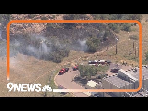 Crews respond to brush fire near Lockheed Martin campus