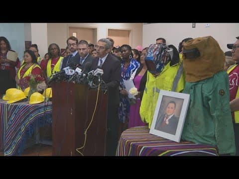 WATCH: Baltimore Key Bridge victims' families speak out, announce lawsuit