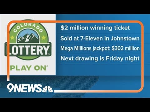 Here's where the $2 million Mega Millions ticket was sold in Colorado