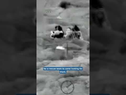 Four girls were rescued from an island on Lake Superior this weekend.