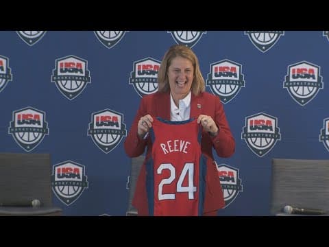 Reeve energized to lead Team USA at Paris Olympics