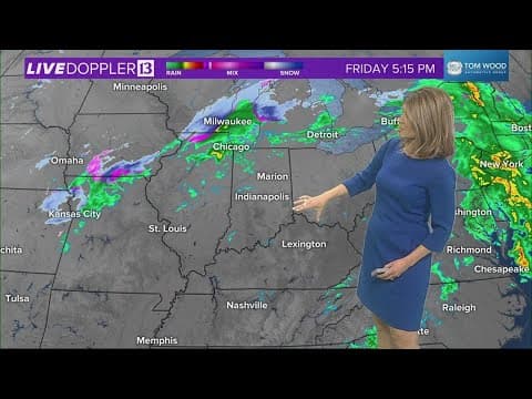 Live Doppler 13 Forecast | 5 p.m. update, Dec. 1, 2023