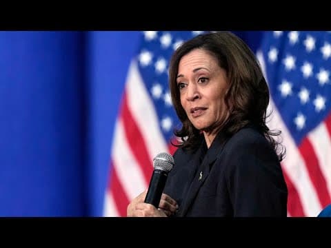 WATCH: Vice President Kamala Harris speaks after Biden exit