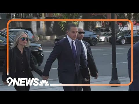 Hunter Biden enters surprise guilty plea to avoid tax trial months after his gun conviction