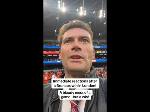 Broncos beat the Jets in London