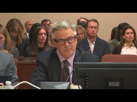 Alec Baldwin's involuntary manslaughter trial starts with witnesses recalling chaotic set shooting