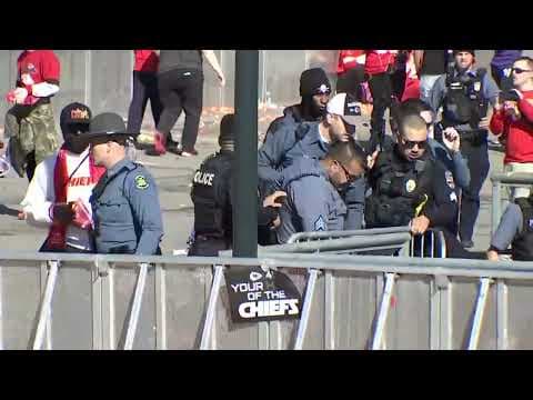 Multiple people hit by gunfire near Kansas City Super Bowl rally