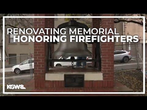 Renovation work to begin on memorial for Portland firefighters