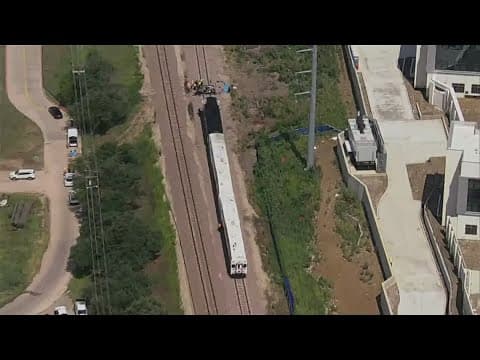 2 killed after Trinity Railway Express train crashes into car in Dallas, officials say