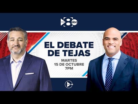 El Debate de Tejas: Ted Cruz vs. Colin Allred - En Vivo y En Español