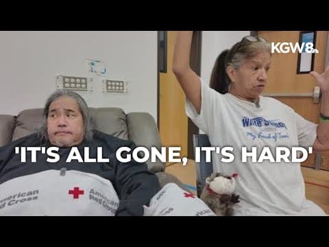 Family recalls losing home to fast-growing Burdoin Fire