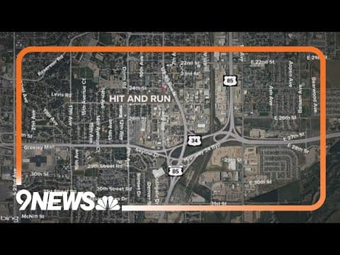 Medina Alert issued for fatal hit-and-run crash in Greeley