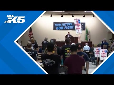 Boeing machinists union rejects contract offer, votes to strike