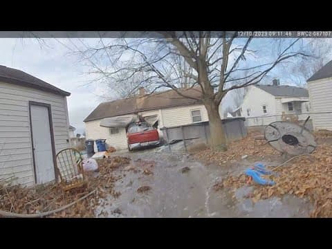 Man drives stolen truck through Whitehall home during police chase