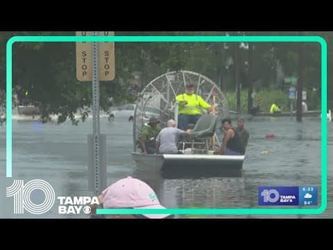 Sarasota leaders assess damage as Hurricane Debby continues up the the east coast