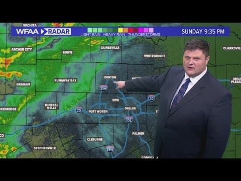 DFW Weather: Here comes the cold front! Cooler temps and light rain on the way