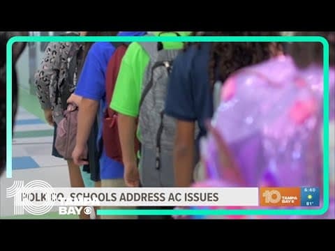 Hundreds of Polk County classrooms still without A/C