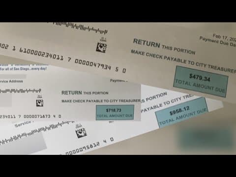 More people tell CBS 8 about their high San Diego water bills
