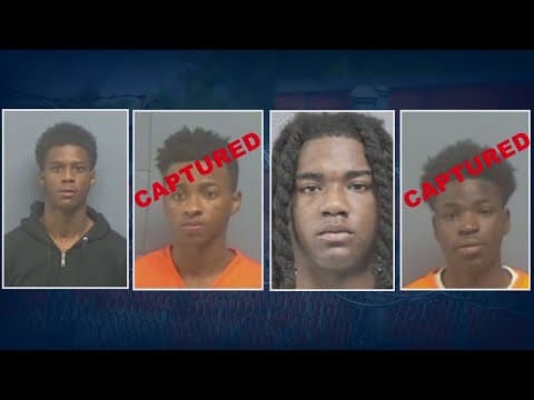 2 Tangipahoa escapees recaptured, 2 more still on the run