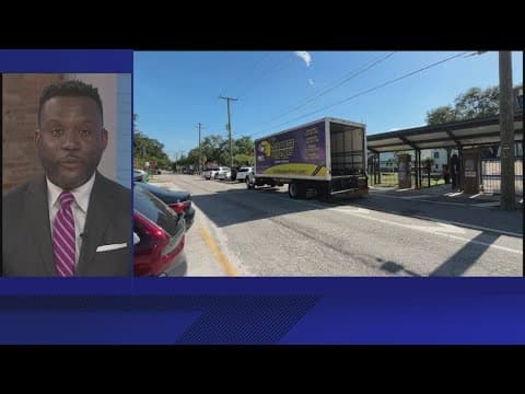 2 College Brothers moving company help Tampa elementary school with free teacher moves after major r