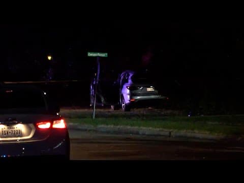 HCSO update: Woman found shot to death in car crashed into tree outside northwest Houston home