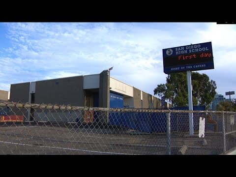 San Diego High School students suffer through heatwave without A/C in classrooms