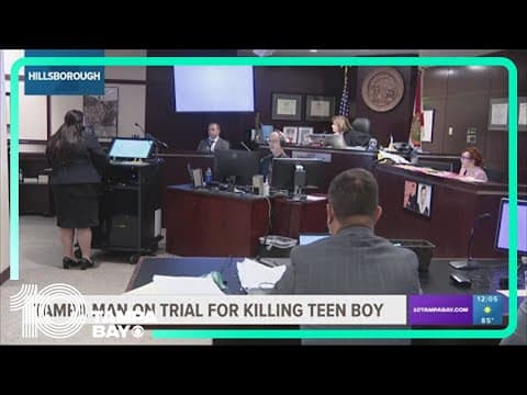 Tampa man on trial for killing 14-year-old