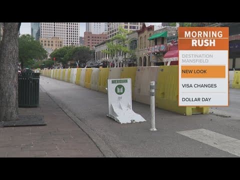Austin adds new barriers to protect pedestrians