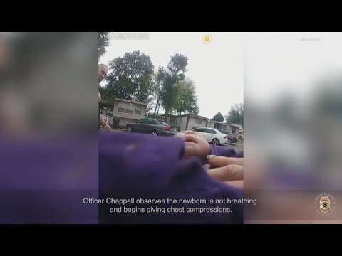 IMPD officer praised for saving unresponsive newborn