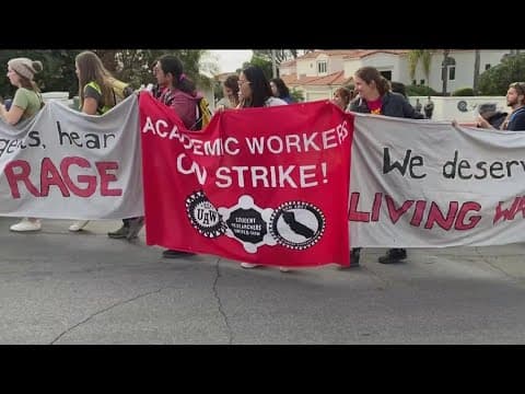 UC San Diego grad students report retaliation for striking