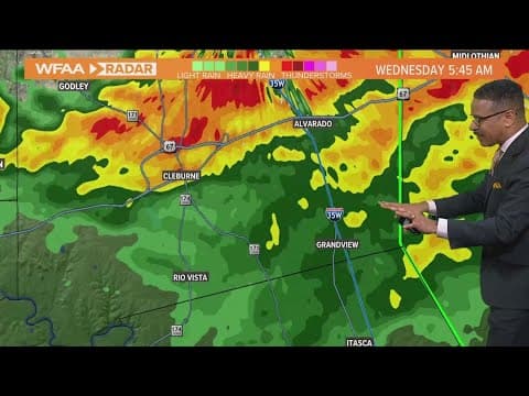 DFW Weather: Heavy rain and flooding risk across North Texas