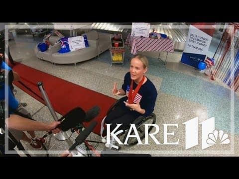 Mallory Weggemann returns to Minnesota with two more Paralympic medals