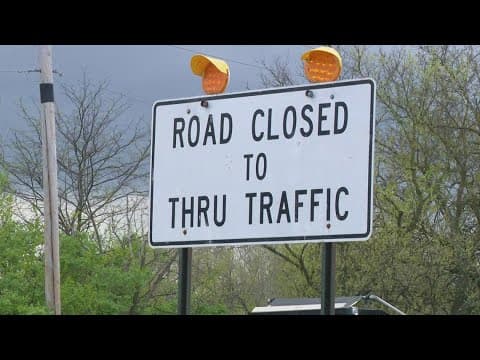 Nickel Plate Trail construction impacts traffic on Fall Creek Parkway