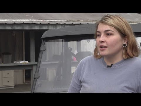 'Something just didn't seem right': Morgan Co. woman survives deadly tornado that damaged her home